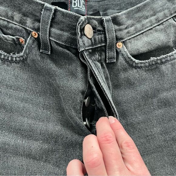 BDG Women's 24 Slim Straight Patchwork Jeans - Picture 7 of 10